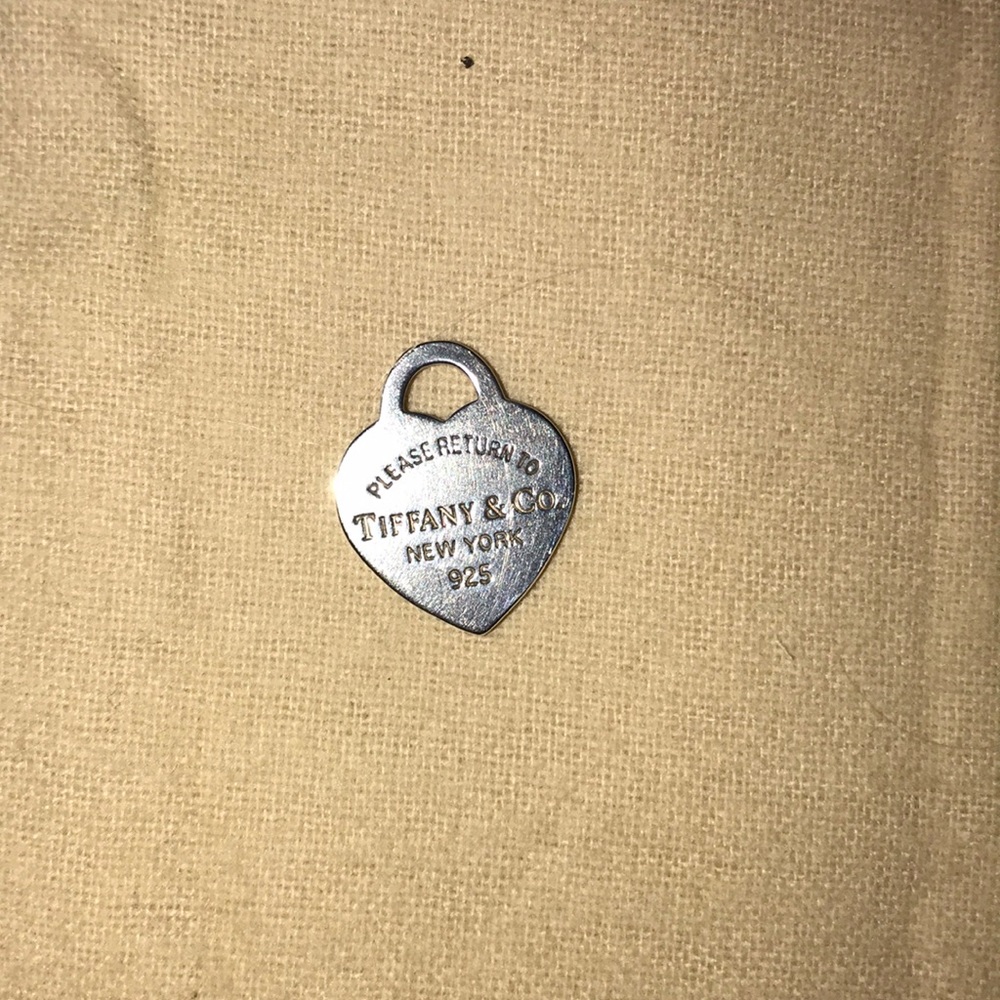 Return to Tiffany & Co. Engraved Heart Tag Charm